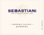 Sebastiani Barbera 2008  Front Label