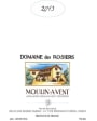 Duboeuf Moulin-a-Vent Domaine des Rosiers 2013  Front Label