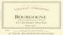 Vincent Girardin Bourgogne Cuvee Saint-Vincent  Rouge 2008  Front Label