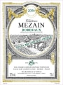 Chateau Mezain Bordeaux Red 2006 Front Label