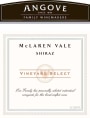 Angove Family Winemakers Vineyard Select Shiraz 2009  Front Label
