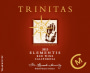 Trinitas Cellars Elementis 2013 Front Label