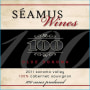 Seamus Wines 100 Olde Sonoma 2011  Front Label