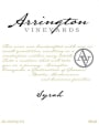 Arrington Vineyards Syrah 2009 Front Label