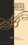 Nota Bene Cellars Miscela Proprietary 2007 Front Label