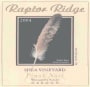 Raptor Ridge Shea Vineyard Pinot Noir 2004  Front Label