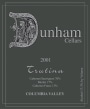 Dunham Cellars Trutina 2001 Front Label