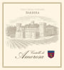 Castello di Amorosa Twin Creek Vineyards Barbera 2015  Front Label