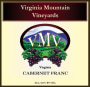 Virginia Mountain Vineyards Cabernet Franc 2010 Front Label
