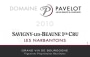 Domaine Pavelot Savigny-Les-Beaune Les Narbantons Premier Cru 2010  Front Label