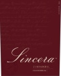 Sincera Zinfandel 2012  Front Label