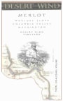 Desert Wind Merlot 2005 Front Label