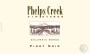 Phelps Creek Wines Pinot Noir 2014  Front Label