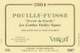 Verget Pouilly-Fuisse Terroir de Pouilly Les Combes Vieilles Vignes 2004  Front Label