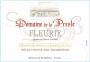 Mommessin Fleurie Domaine de la Presle 2015  Front Label