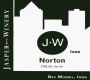 Jasper Winery Norton 2012 Front Label