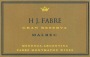 Fabre Montmayou H.J. Fabre Gran Reserva Malbec 2011  Front Label