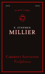 F. Stephen Millier Black Label Cabernet Sauvignon 2015  Front Label