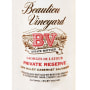 Beaulieu Vineyard Georges de Latour Private Reserve 1977  Front Label