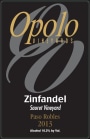 Opolo Sauret Vineyard Zinfandel 2013  Front Label