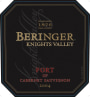 Beringer Port of Cabernet Sauvignon 2004  Front Label