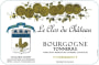Vignoble Dampt Freres Bourgogne Tonnerre Le Clos du Chateau 2015  Front Label