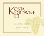 Kosta Browne Sonoma Coast Pinot Noir (375ML half-bottle) 2023  Front Label