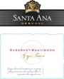 Bodegas Santa Ana Reserve Cabernet Sauvignon 2014 Front Label
