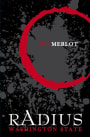 Radius Merlot 2015 Front Label