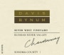 Davis Bynum Chardonnay 2014  Front Label