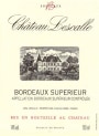 Chateau Lescalle Bordeaux Superieur 2016  Front Label