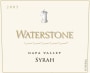 Waterstone Syrah 2005  Front Label