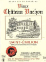Vieux Chateau Vachon  2015  Front Label