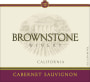 Brownstone Winery Cabernet Sauvignon 2014 Front Label