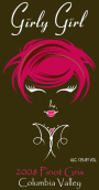Girly Girl Wines Pinot Gris 2008 Front Label