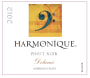 Harmonique Wine Delicace Pinot Noir 2012  Front Label