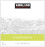 Kirkland Signature California Chardonnay 2019  Front Label