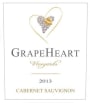GrapeHeart Cabernet Sauvignon 2013  Front Label