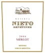 Nieto Senetiner Reserva Merlot 2004  Front Label