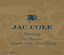 Jac Cole Oak Fermented Chardonnay 2016  Front Label