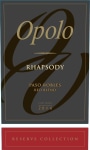Opolo Rhapsody 2014  Front Label