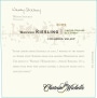 Chateau Ste. Michelle Limited Release Waussie Riesling 2009  Front Label