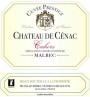 Chateau de Cenac Cuvee Prestige Malbec 2014  Front Label