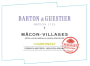 Barton & Guestier Macon Villages Chardonnay 2016  Front Label