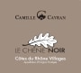 Chantecotes Cotes du Rhone Villages Le Chene Noir 2018  Front Label