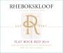 Rhebokskloof Flat Rock Red 2014 Front Label