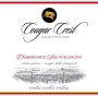 Cougar Crest Cabernet Sauvignon 2011  Front Label