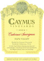 Caymus Napa Valley Cabernet Sauvignon (375ML half-bottle) 2023  Front Label