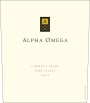 Alpha Omega Cabernet Franc and Merlot 2012  Front Label