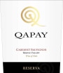 Qapay Reserva Cabernet Sauvignon 2014  Front Label